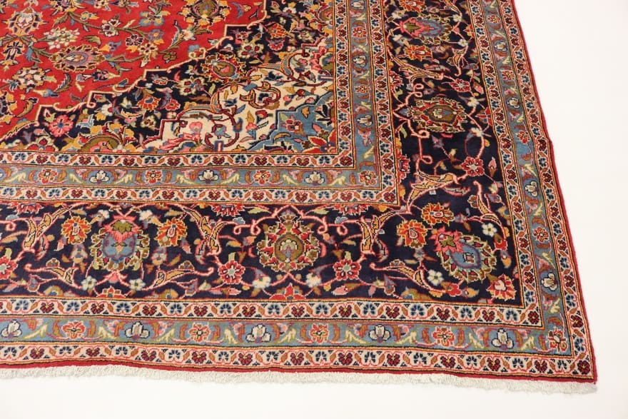 Kashan Perserteppich aus Iran, 416 × 300 cm