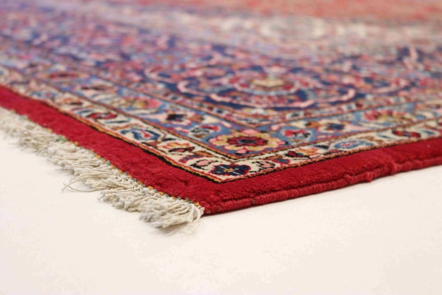 Handgeknüpfter Kashan Perserteppich 398 × 277 cm