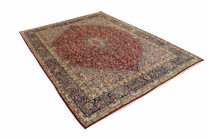 kerman-ravan-teppich-396x288-cm-stilvoll-handgeknupft-perserteppich-1 Kerman Perserteppich 394 × 287 cm aus Wolle, handgeknüpft