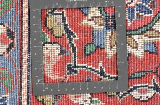 antiker-sarough-teppich-393x283-cm-einzigartiges-design-handgeknupft-3-e1759490948930 Sarough Farahan Perserteppich 391 × 282 cm aus Wolle, handgeknüpft