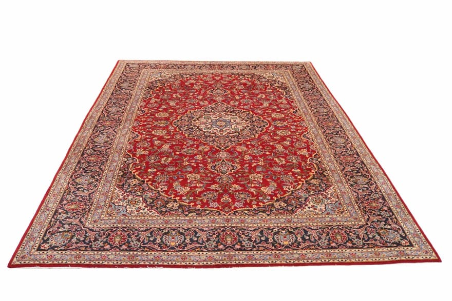 Kashan Perserteppich aus Iran, 395 × 285 cm