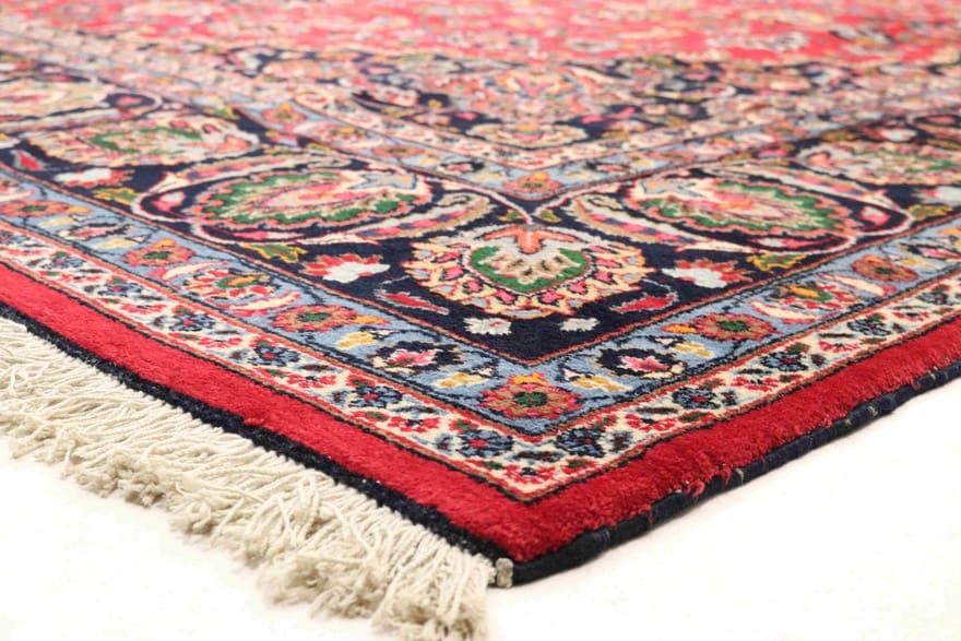 Handgeknüpfter Mashhad Perserteppich, 396 × 294 cm, Wolle