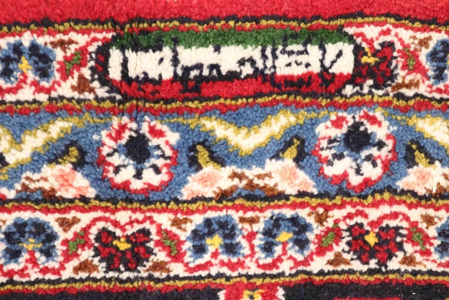 Handgeknüpfter Kashan Perserteppich 410 × 300 cm