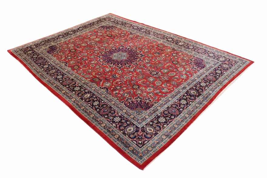 Handgeknüpfter Mashhad Perserteppich, 400 × 290 cm, Wolle