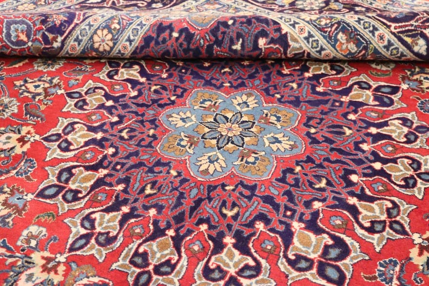 Handgeknüpfter Mashhad Perserteppich, 400 × 290 cm, Wolle