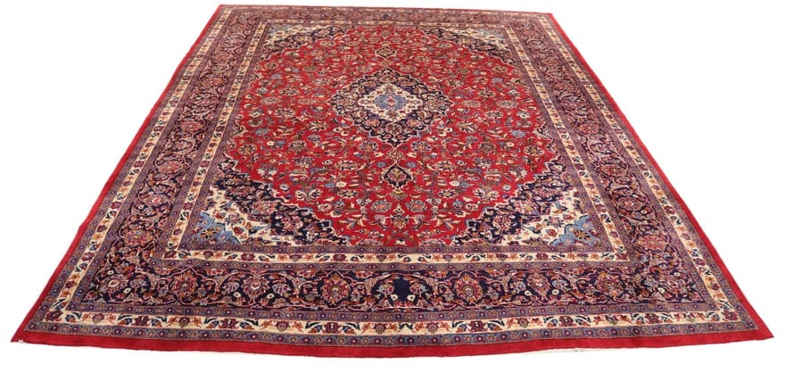 Handgeknüpfter Mashhad Perserteppich, 420 × 300 cm, Wolle
