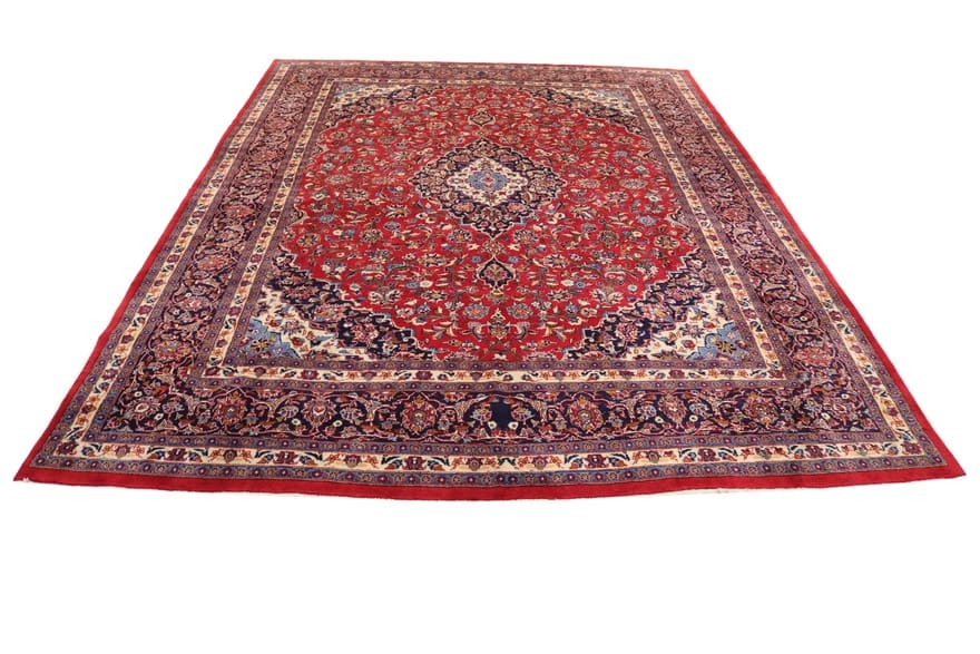 Handgeknüpfter Mashhad Perserteppich, 420 × 300 cm, Wolle