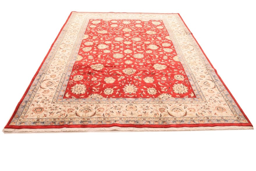Täbriz Orientteppich aus Indien, 344 × 244 cm