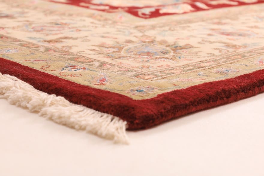 Handgeknüpfter Täbriz Orientteppich, 360 × 256 cm, Wolle