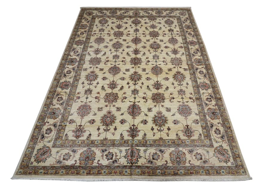 Handgeknüpfter Ziegler Orientteppich, 348 × 254 cm, Wolle