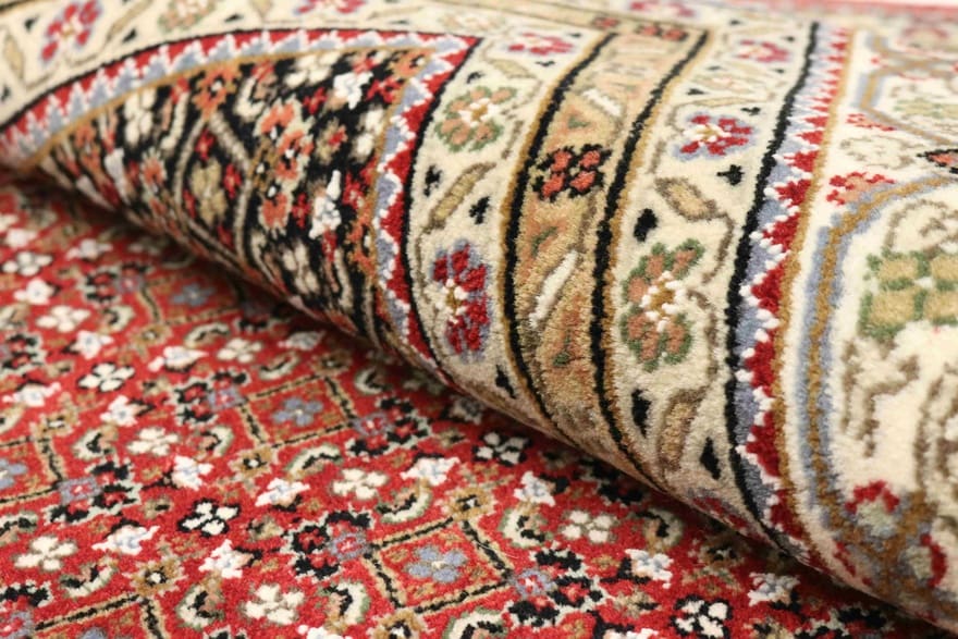 Täbriz Orientteppich 351 × 250 cm aus Wolle, handgeknüpft