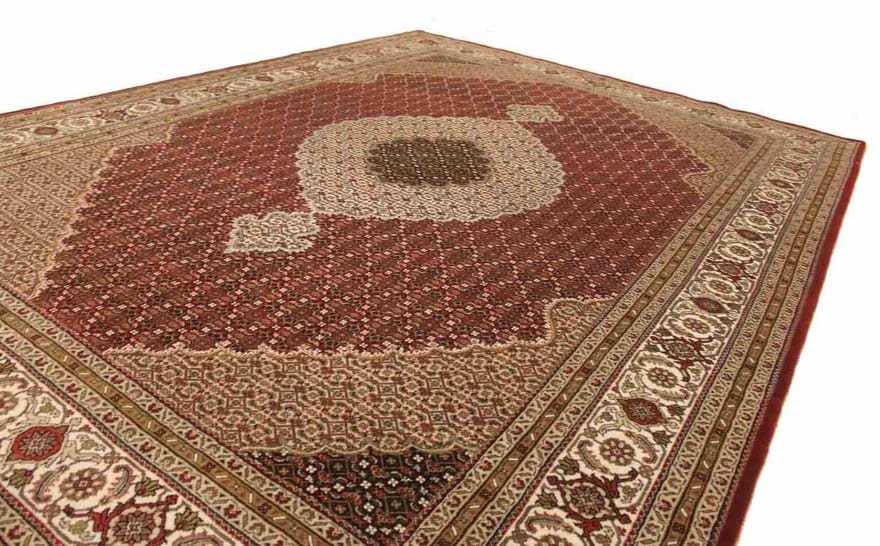 Täbriz Orientteppich 351 × 250 cm aus Wolle, handgeknüpft