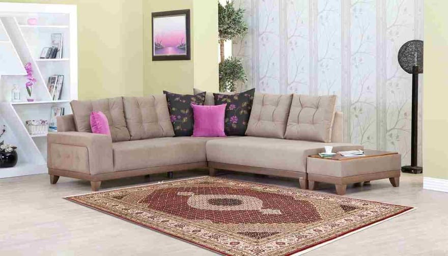 Täbriz Orientteppich 351 × 250 cm aus Wolle, handgeknüpft