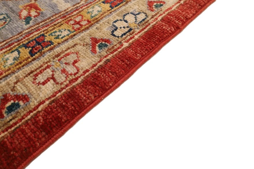 Handgeknüpfter Heriz Ziegler Orientteppich, 347 × 247 cm, Wolle