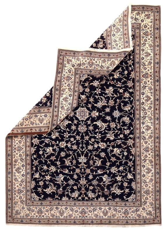 Handgeknüpfter Nain Perserteppich 345 × 247 cm