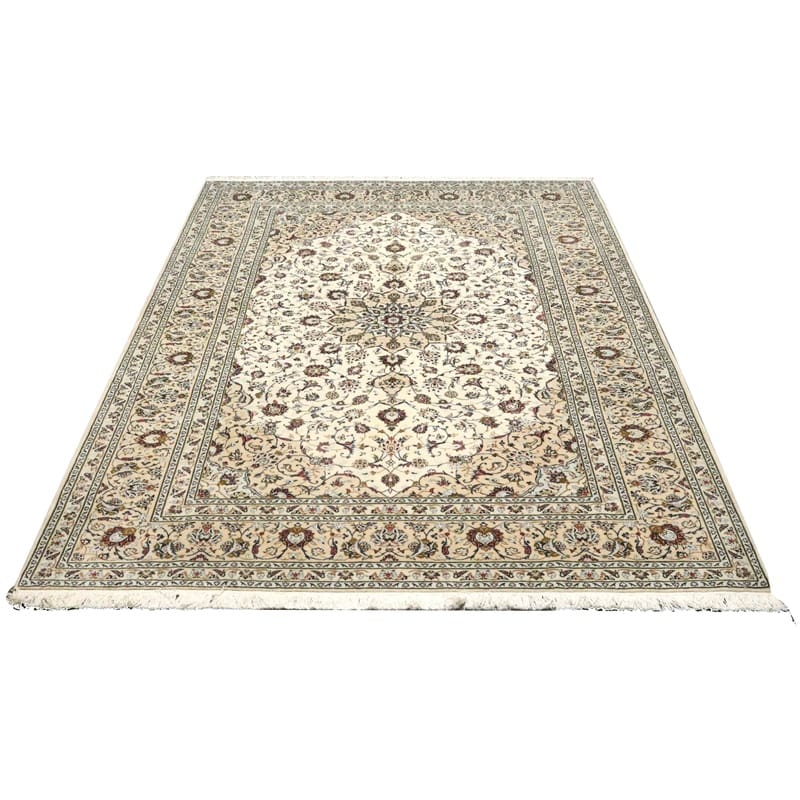Kashan Perserteppich 350 × 242 cm aus Wolle, handgeknüpft