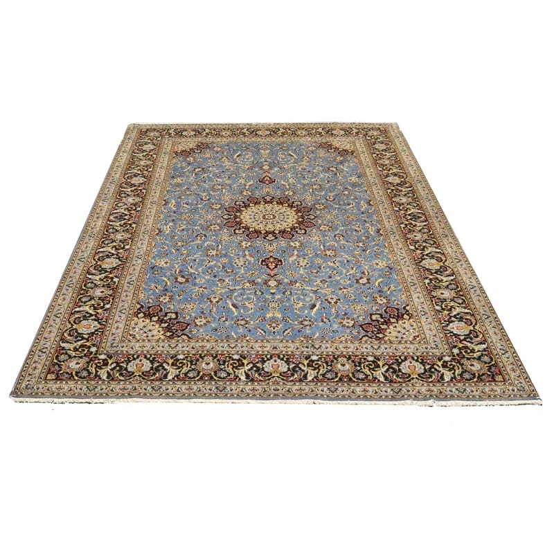 Kashan Perserteppich 362 × 241 cm aus Wolle, handgeknüpft