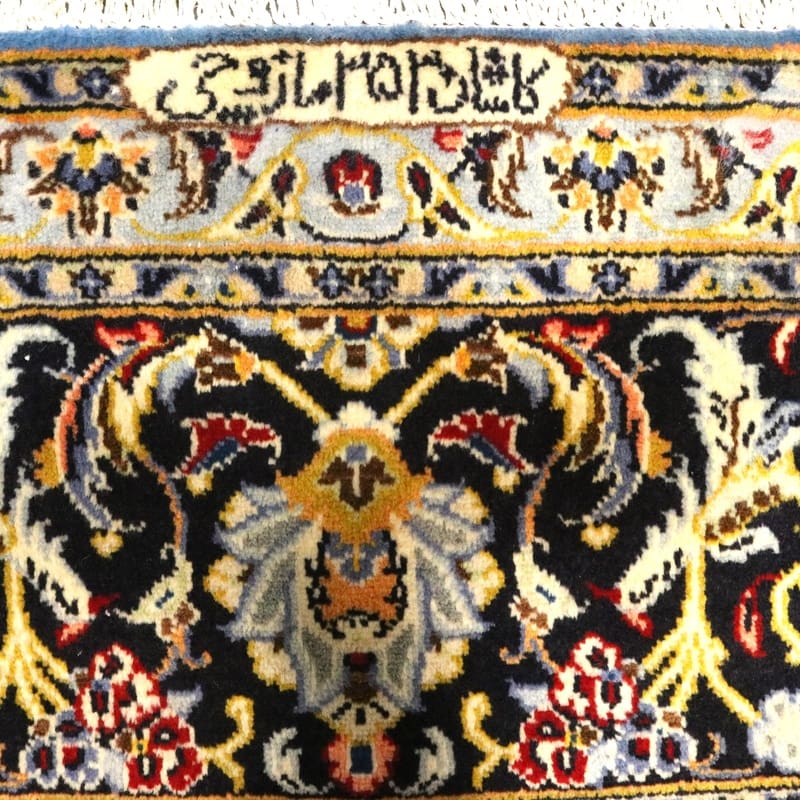 Kashan Perserteppich 362 × 241 cm aus Wolle, handgeknüpft