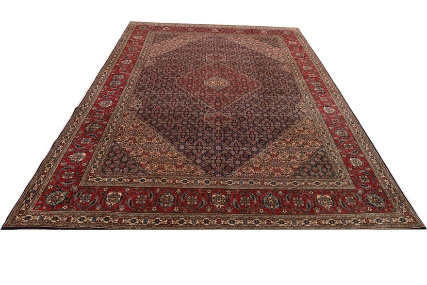 Täbriz Perserteppich 350 × 252 cm aus Wolle, handgeknüpft