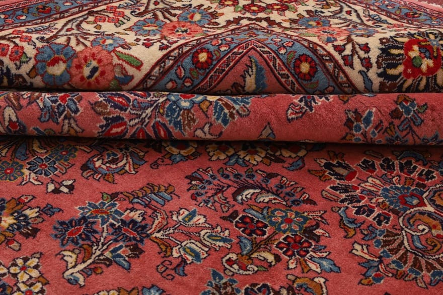 Sarough Farahan Perserteppich aus Iran, 337 × 270 cm