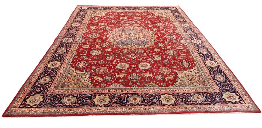 Handgeknüpfter Sarough Farahan Perserteppich 362 × 275 cm