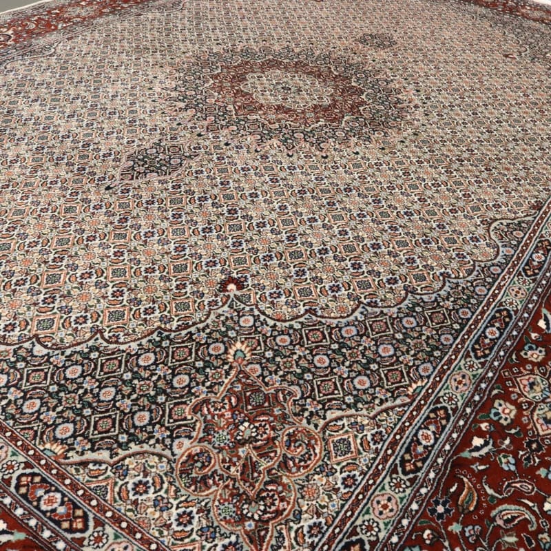 Handgewebter Moud Perserteppich 342 × 246 cm
