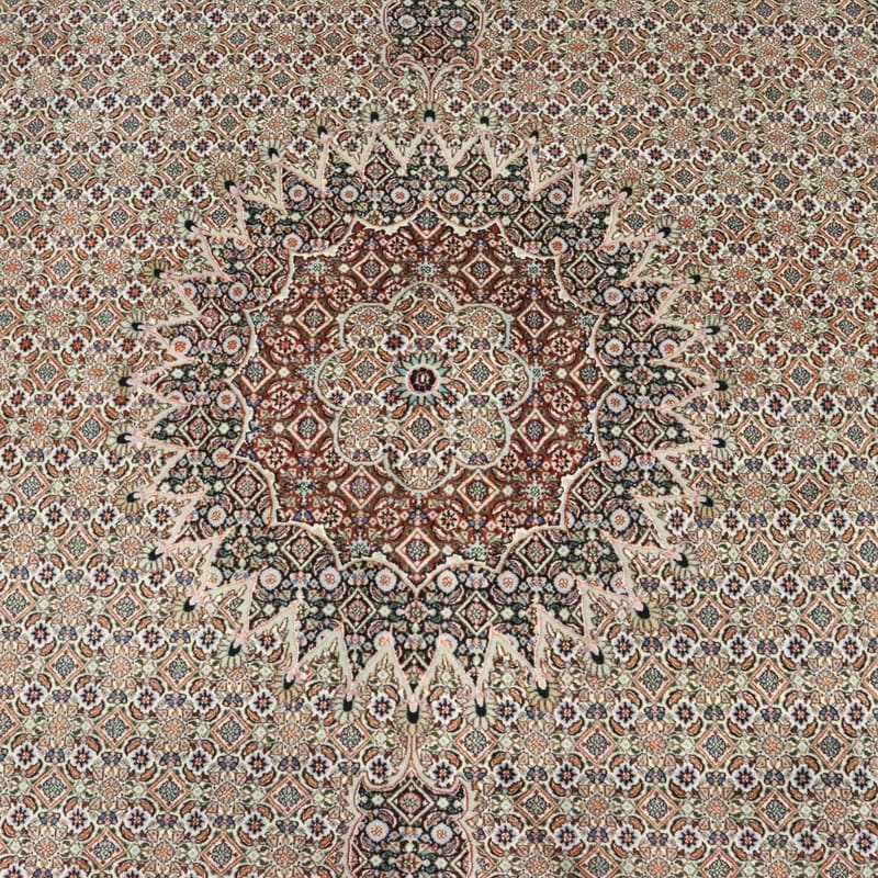 Handgeknüpfter Moud Perserteppich 342 × 247 cm