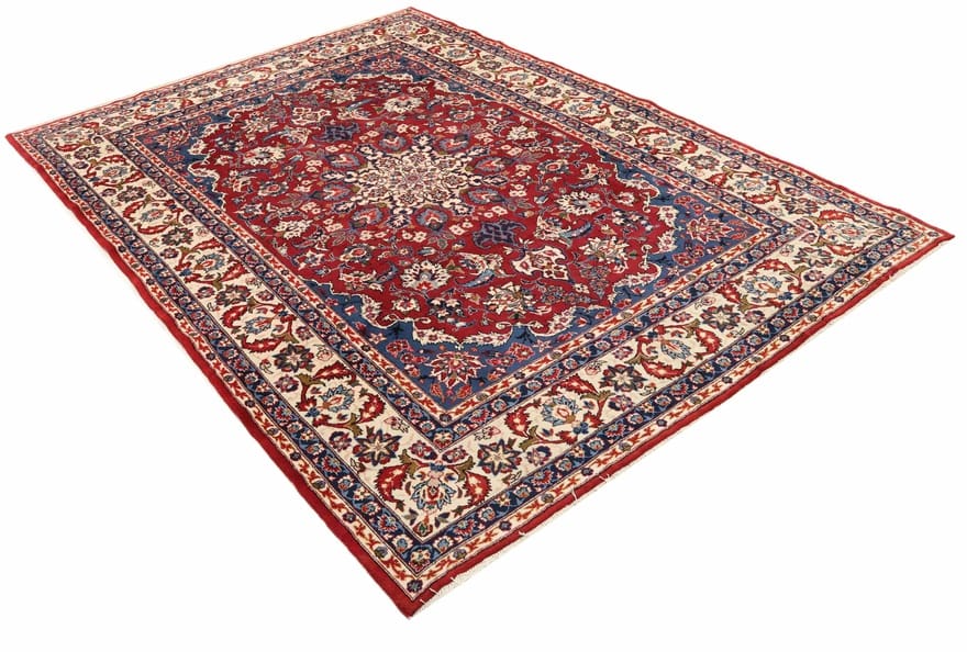 Yazd Perserteppich 359 × 254 cm aus Wolle, handgeknüpft