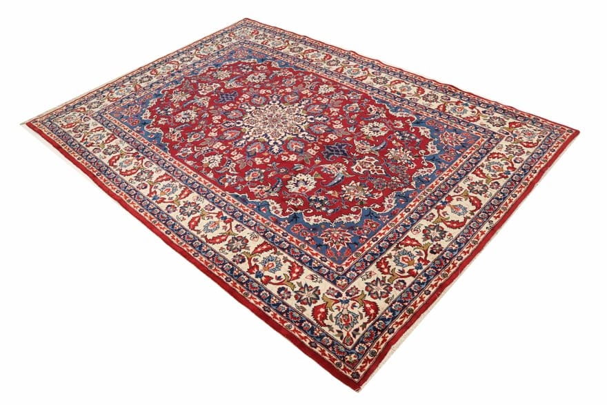 Yazd Perserteppich 359 × 254 cm aus Wolle, handgeknüpft