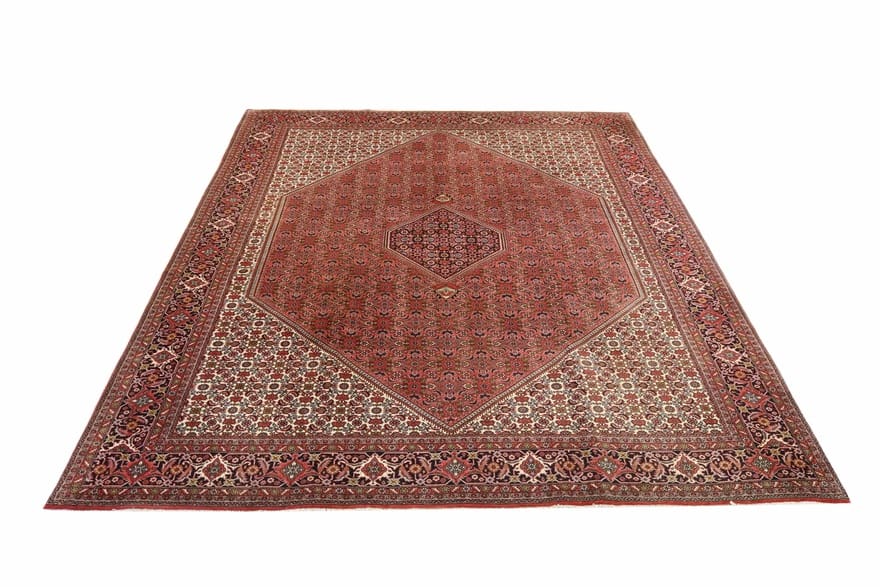 bidjar-teppich-349x250-cm-robust-verschleibfest-handgeknupft-2 Handgeknüpfter Bijar Perserteppich 347 × 249 cm