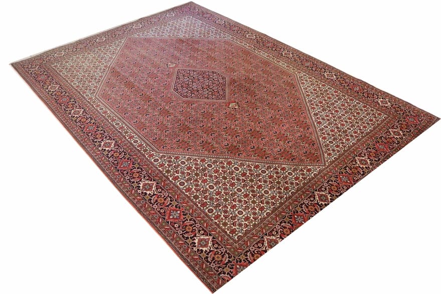 bidjar-teppich-349x250-cm-robust-verschleibfest-handgeknupft-4 Handgeknüpfter Bijar Perserteppich 347 × 249 cm
