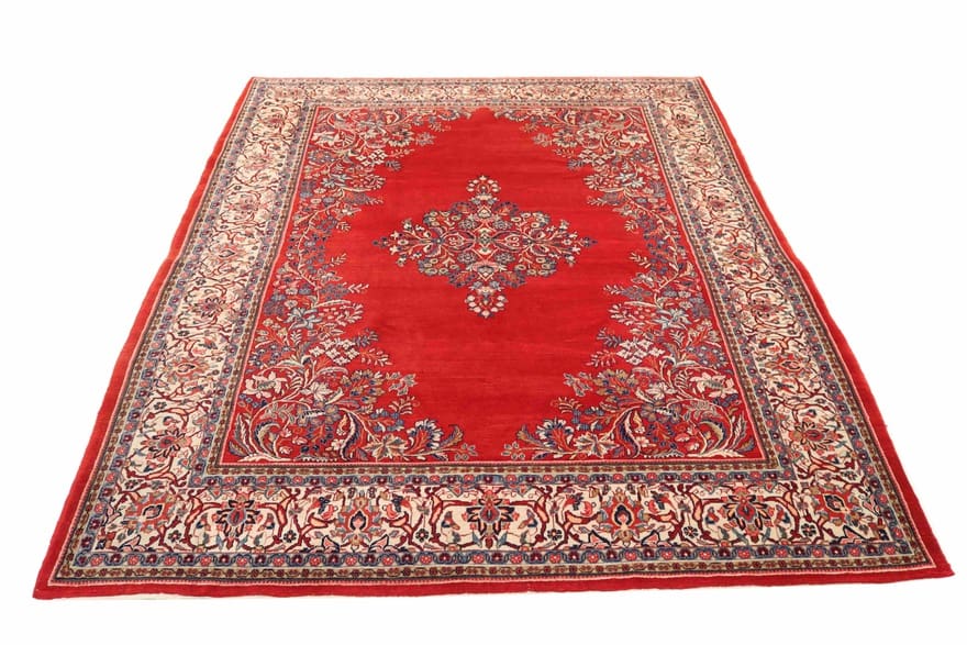 Sarough Farahan Perserteppich aus Iran, 345 × 227 cm