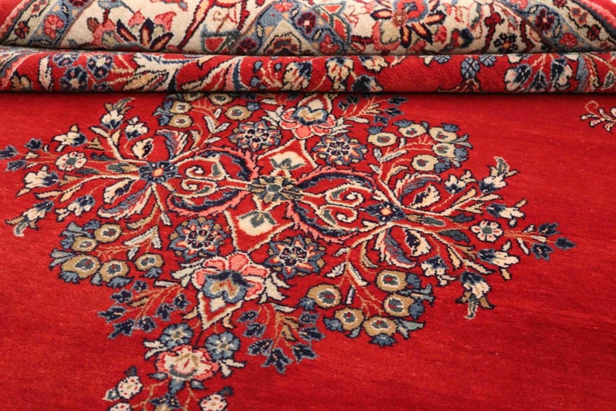 Sarough Farahan Perserteppich aus Iran, 345 × 227 cm
