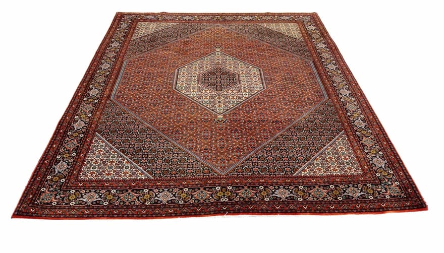Bijar Perserteppich aus Iran, 347 × 250 cm