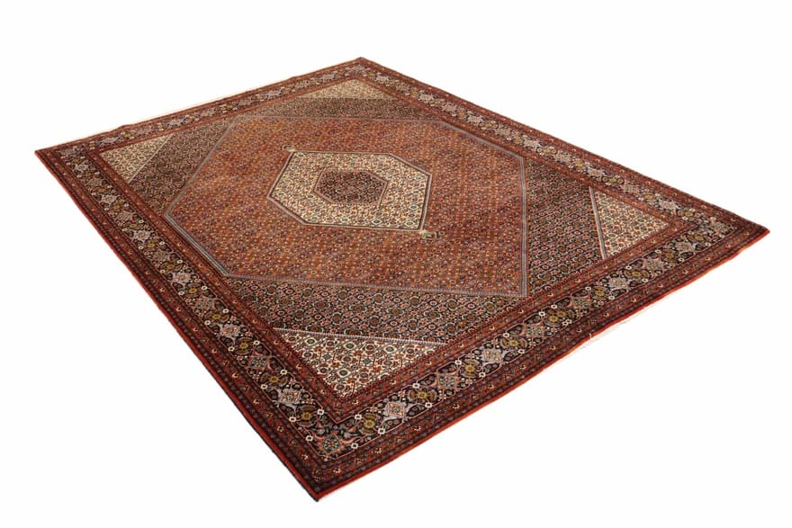 Bijar Perserteppich aus Iran, 347 × 250 cm