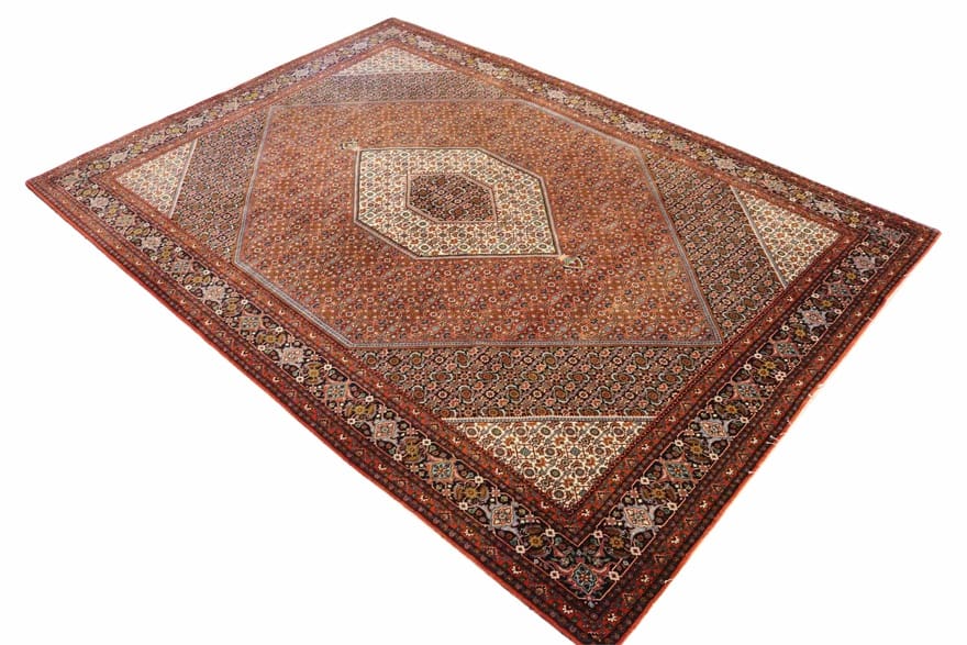 Bijar Perserteppich aus Iran, 347 × 250 cm