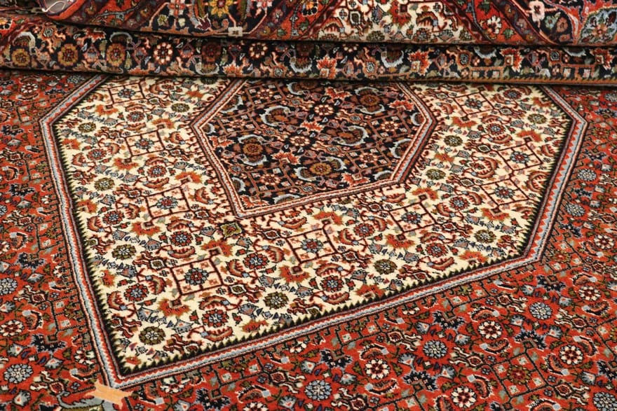 Bijar Perserteppich aus Iran, 347 × 250 cm
