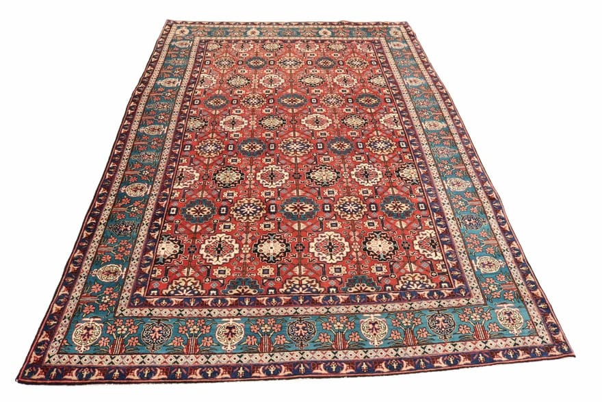 Täbriz Perserteppich 335 × 225 cm aus Wolle, handgeknüpft