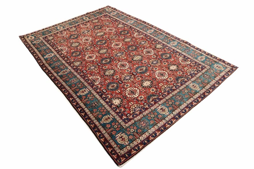 Täbriz Perserteppich 335 × 225 cm aus Wolle, handgeknüpft