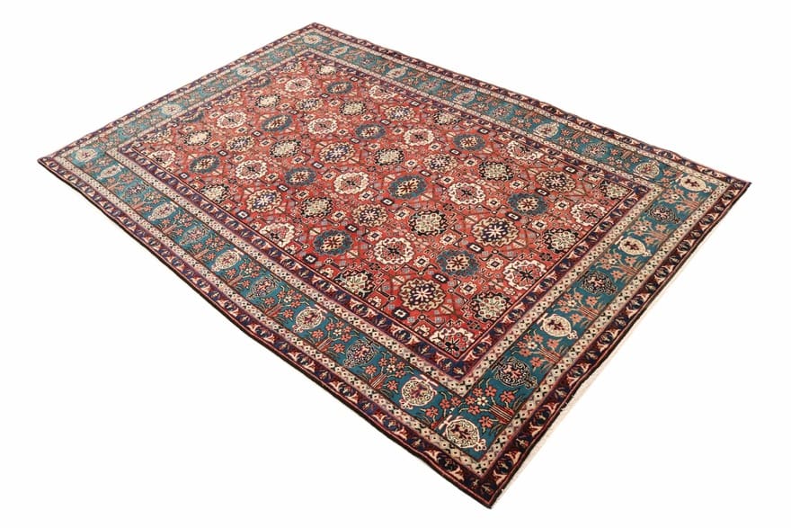 Täbriz Perserteppich 335 × 225 cm aus Wolle, handgeknüpft
