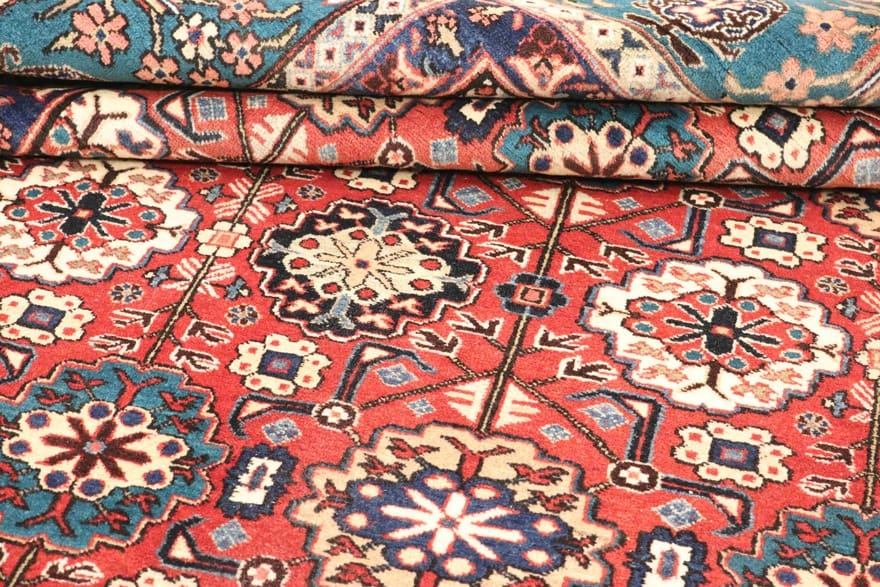 Täbriz Perserteppich 335 × 225 cm aus Wolle, handgeknüpft