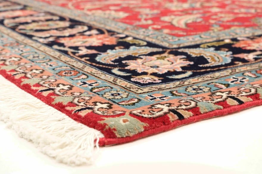 Handgeknüpfter Täbriz Perserteppich 345 × 245 cm