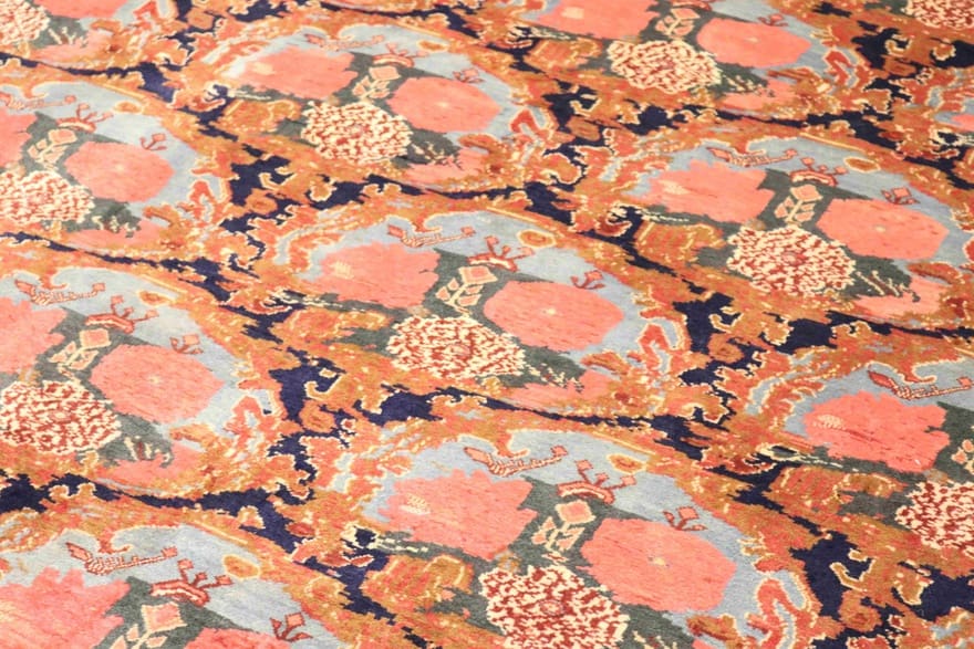Perserteppich 335 × 248 cm aus Wolle, handgeknüpft