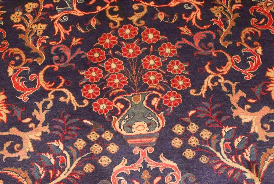Handgeknüpfter Sarough Farahan Perserteppich, 368 × 271 cm, Wolle