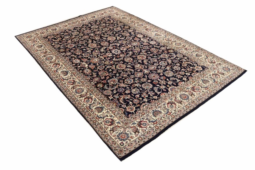 orientteppich-mashad-sherkat-360x244-cm-robust-rot-blau-handgeknupft-4 Mashhad Perserteppich aus Iran, 358 × 243 cm