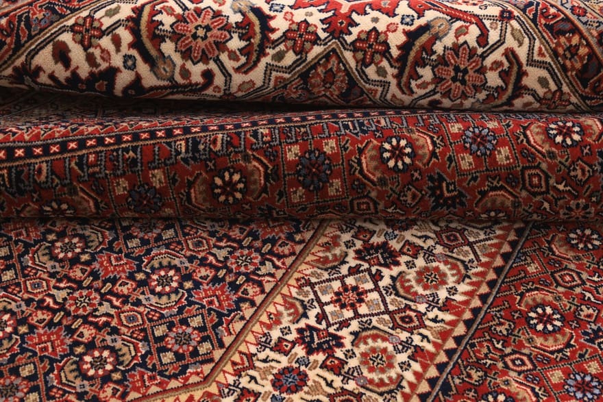 Bijar Orientteppich 304 × 201 cm aus Wolle & Seide, handgeknüpft