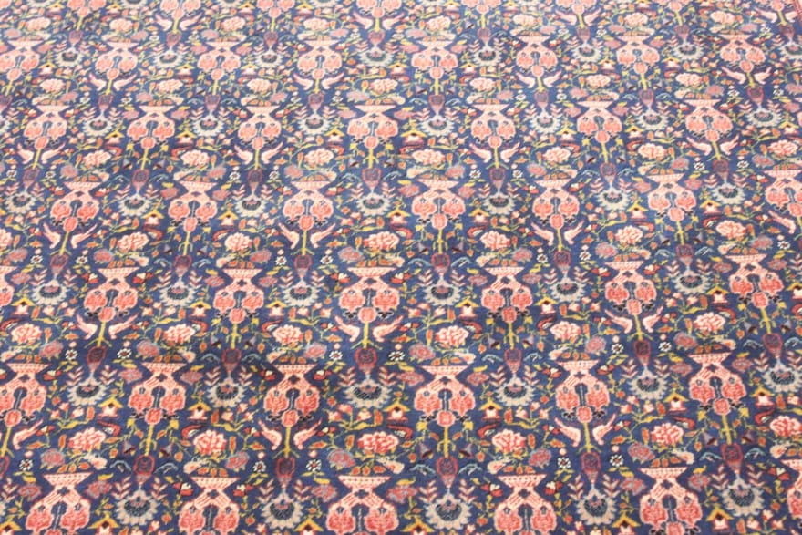 Antiker Perserteppich, 319 × 214 cm, Wolle