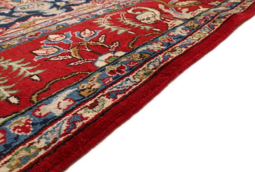 najafabad-antiker-perserteppich-327x204-cm-florale-muster-handgeknupft-5 Antiker Perserteppich aus Iran, 325 × 203 cm