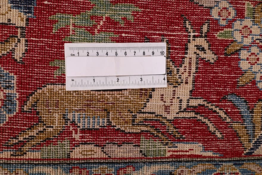 najafabad-antiker-perserteppich-327x204-cm-florale-muster-handgeknupft-7 Antiker Perserteppich aus Iran, 325 × 203 cm