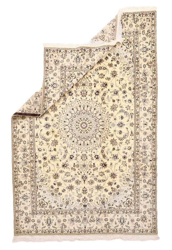 Antiker Nain Perserteppich aus Iran, 323 × 212 cm